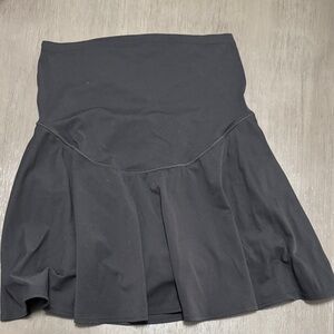 CRZ YOGA Black Maternity Skirt